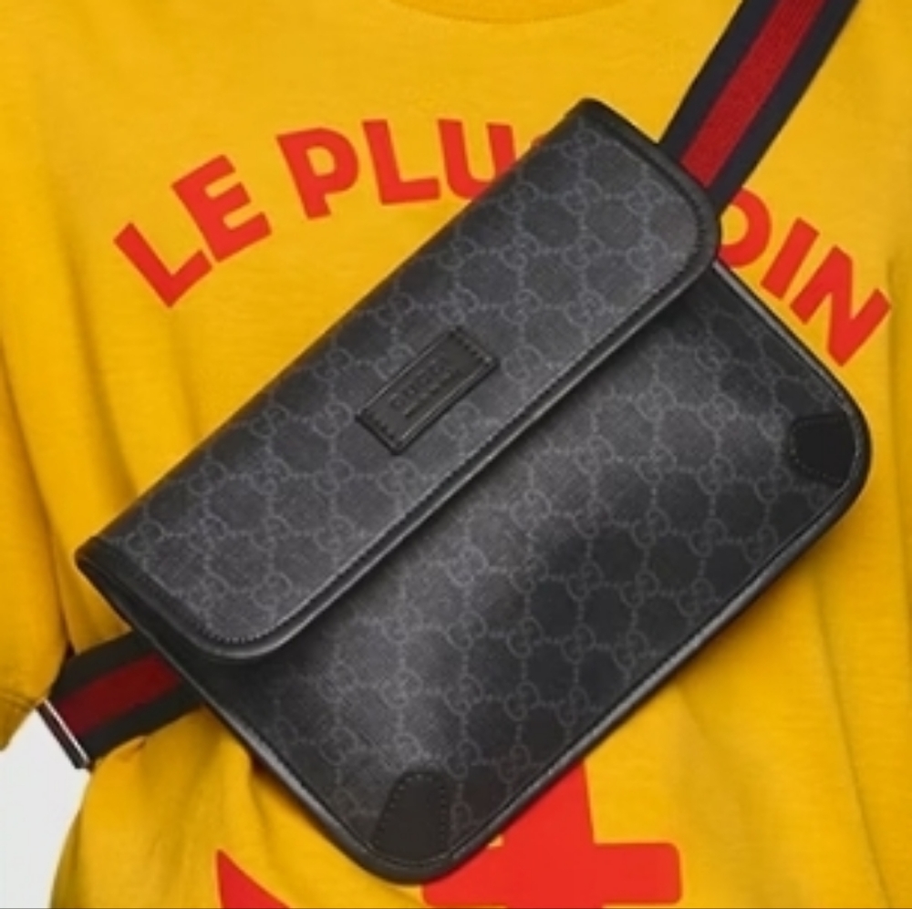 GG BLACK BELT BAG